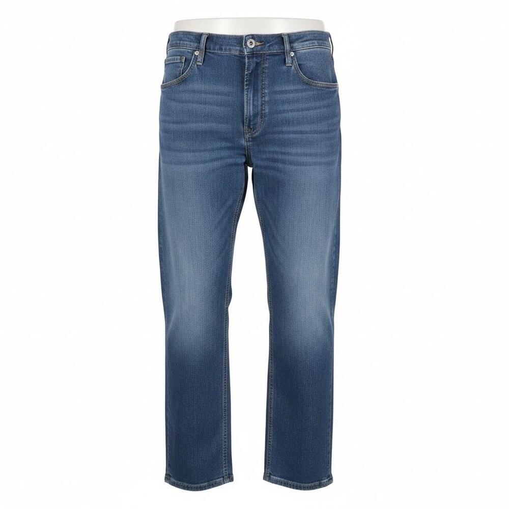 Levis 559 Jeans Mens 46x27 Blue Denim Relaxed Straight Stretch Medium Wash